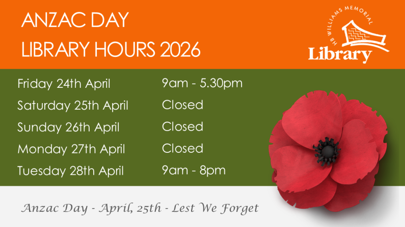 Anzac Day Hours 2026