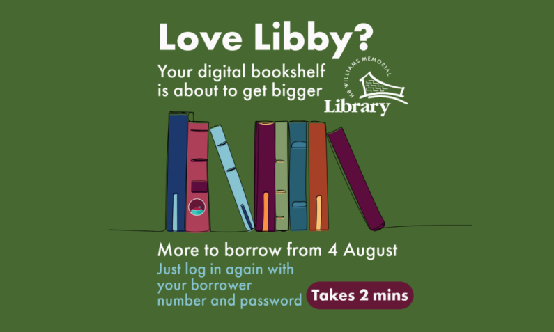 LIBBY RECENTLY ADDED AUG